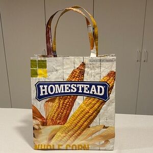🌼3/$20🌼 Upcycled Reusable Homestead Corn Tote Bag ♻️